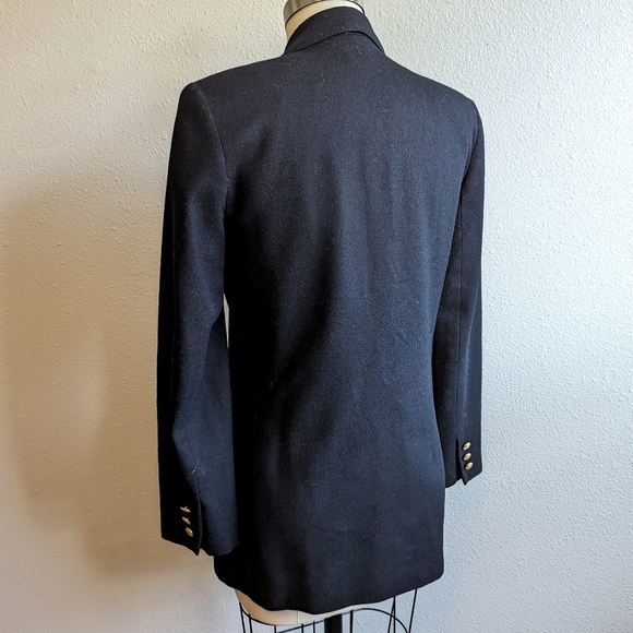Vintage Black Wool Brooks Brother's Blazer - Picture 4 of 9